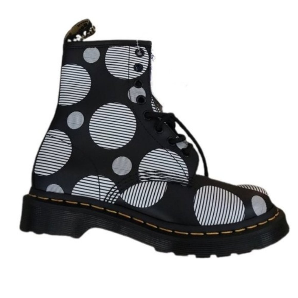 NEW DR. MARTENS 1460 Polka Dot Boot 5US EU36